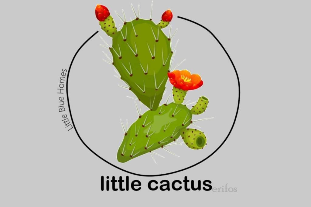 Willa Little Cactus Serifos Town Zewnętrze zdjęcie